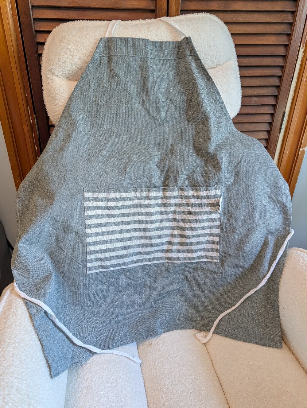 Kitchen Apron Natural Cotton